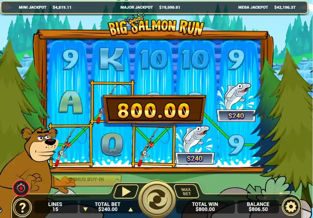 Big Salmon Run Screenshot