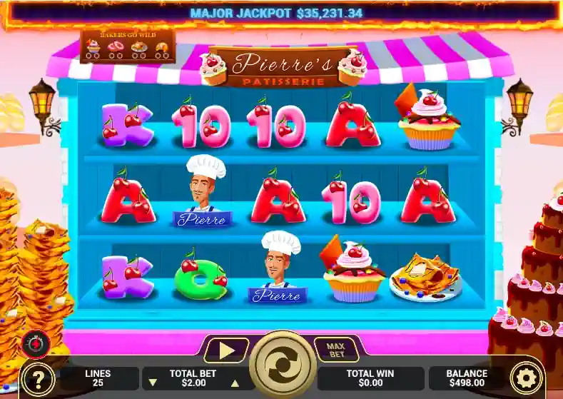 Pierre’s Patisserie Splashscreen