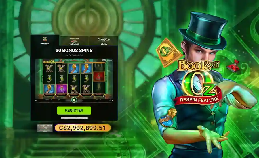 Gaming Club 30 Bonus Spins