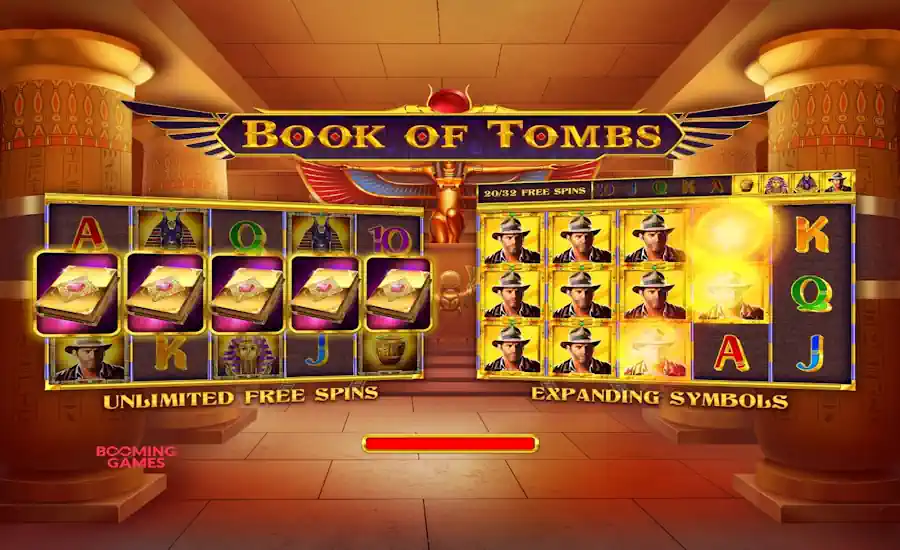 Book of Tombs Splash Screen