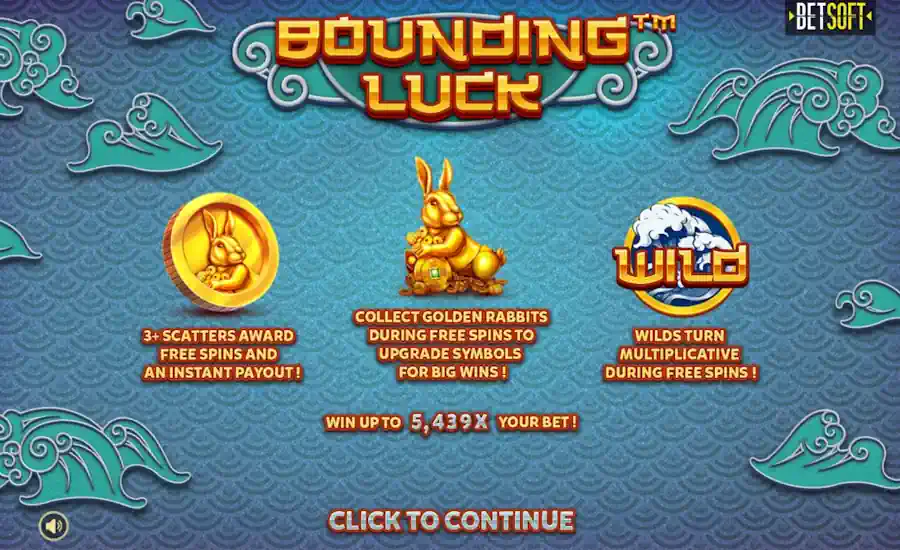 Bounding Luck Splash Screen