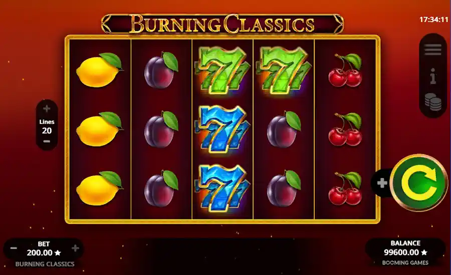 Burning Classics Game Play